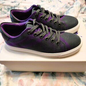 Burberry Black and Purple Women's Sneakers